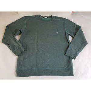 The North Face Men XL Vintage Teal Pocket Crewneck